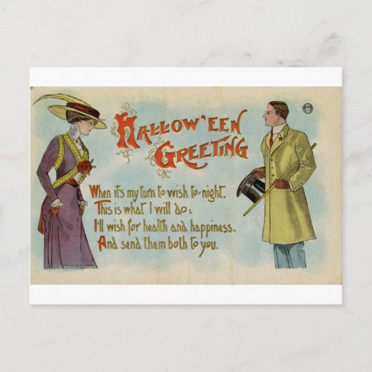 Carte postale Halloween (Devant)