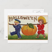 Carte Postale Halloween (Devant / Derrière)