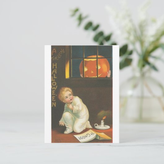 CARTE POSTALE HALLOWEEN-20 (Debout devant)