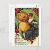 CARTE POSTALE HALLOWEEN-27 (Devant / Derrière)