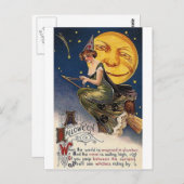 CARTE POSTALE HALLOWEEN-34 (Devant / Derrière)