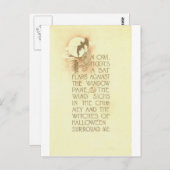 CARTE POSTALE HALLOWEEN-43 (Devant / Derrière)