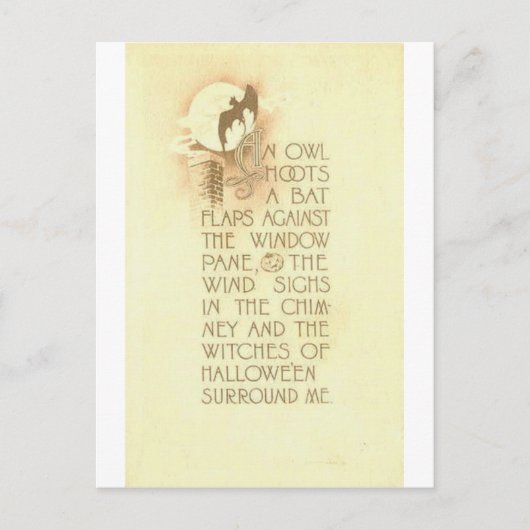 CARTE POSTALE HALLOWEEN-43 (Devant)