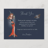 Carte Postale Halloween 50 ème anniversaire Merci de fête (Devant)