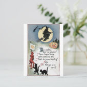 CARTE POSTALE HALLOWEEN-53 (Debout devant)