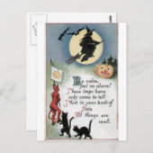 CARTE POSTALE HALLOWEEN-53 (Devant / Derrière)