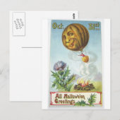 CARTE POSTALE HALLOWEEN-87 (Devant / Derrière)