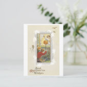 Carte Postale Halloween à l'ancienne (Debout devant)