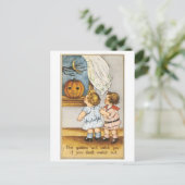 Carte Postale Halloween à l'ancienne (Debout devant)