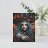 Carte Postale Halloween Alice (Debout devant)