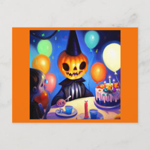 Carte Postale Halloween - Anniversaire 2