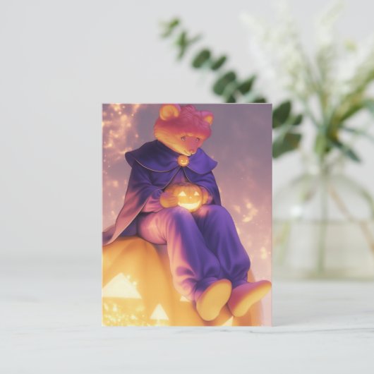 Carte Postale Halloween Bear Anthro (Debout devant)