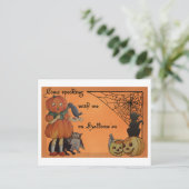 Carte Postale Halloween bizarre (Debout devant)