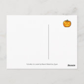 Carte postale Halloween Black Labrador Mummy (Dos)