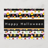 Carte postale Halloween Candy & Sweets (Devant)
