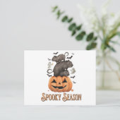 Carte Postale Halloween Capybara (Debout devant)