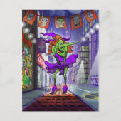 Carte Postale Halloween Charming Witch (Devant)