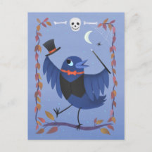 Halloween Corbeau Corbeau Lune Magie