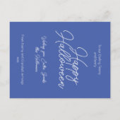 Carte Postale Halloween de l'aquarelle des enfants de budget (Dos)