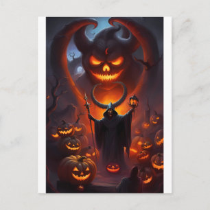 Carte Postale Halloween de novembre