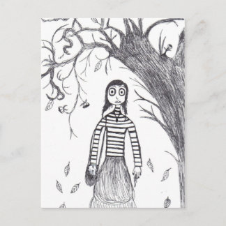 Carte Postale Halloween déplaisant