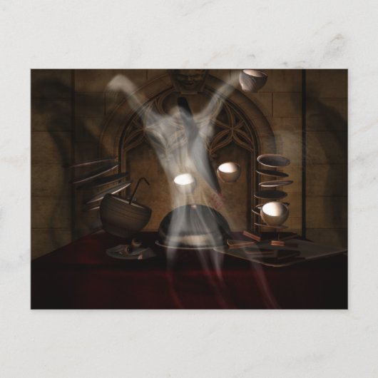 Carte Postale HALLOWEEN Dîner (Devant)