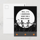 Carte Postale Halloween drôle (Devant / Derrière)
