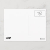 Carte Postale Halloween du cochon de Guinée (Dos)