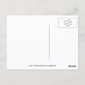 Carte Postale Halloween Dusk with Witch Ajouter cadre photo (Dos)