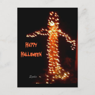Carte postale Halloween éffrayant