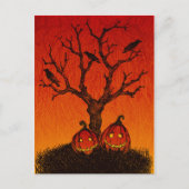 Carte postale Halloween éffrayant (Devant)