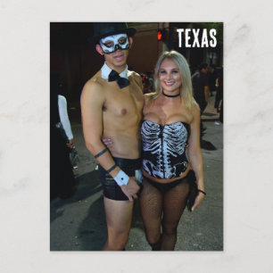 Carte Postale Halloween En Austin, Texas