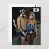 Carte Postale Halloween En Austin, Texas (Devant / Derrière)