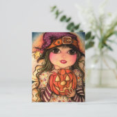 Carte Postale Halloween Fairy Fun (Debout devant)