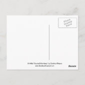 Carte Postale Halloween, fantômes, hanté, maison, mansion (Dos)