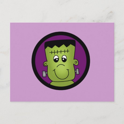 Carte Postale Halloween Frankie Tshirts et cadeaux (Devant)