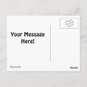 Carte Postale Halloween Friandise ou Farce Candy Fantôme (Dos)