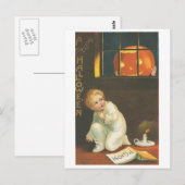 Carte Postale Halloween Fright (Devant / Derrière)