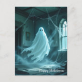 Carte Postale Halloween Ghost (Devant)
