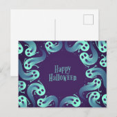 Carte Postale Halloween Ghost (Devant / Derrière)