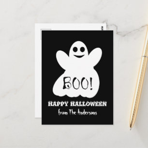 Carte postale Halloween Ghost