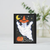 Carte postale Halloween Ghost (Debout devant)