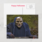 Carte postale Halloween Goblin (Devant / Derrière)