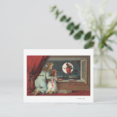 Carte Postale Halloween GreetingWitch from the Window (Debout devant)
