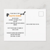 Carte Postale Halloween hanté sur la ferme (Dos)