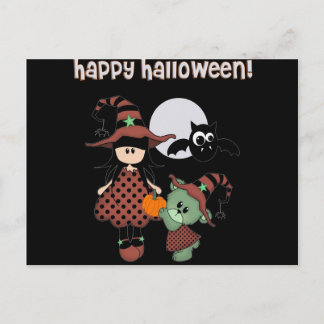 Carte Postale Halloween heureux fait sur commande