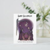 Carte postale Halloween Hex Mex (Debout devant)