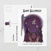 Carte postale Halloween Hex Mex (Devant / Derrière)