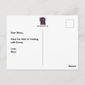 Carte postale Halloween Hex Mex (Dos)