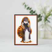 Carte Postale Halloween Hussy (Debout devant)